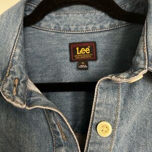 Lee Denim Long Sleeve Dress - Blue